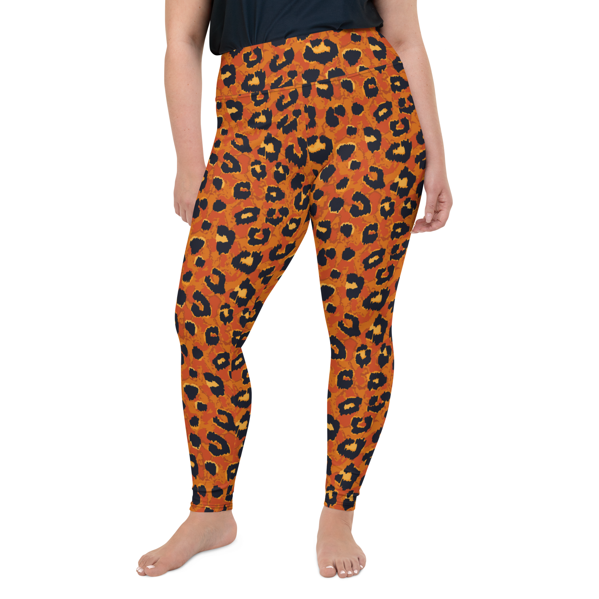 Leopard Spot Leggings | Plus Size